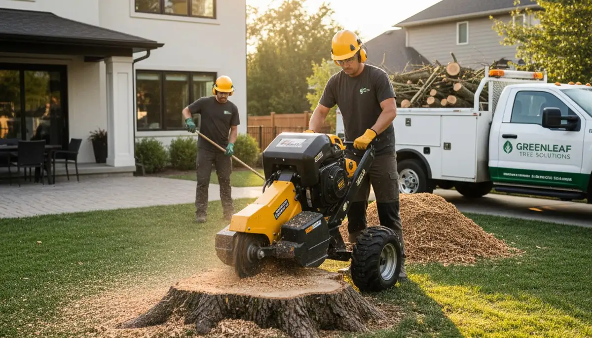 Professional stump removal service in Salt Lake City, UT clearing tree stumps safely and efficiently