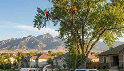 Professional tree removal service in Salt Lake City UT by certified arborists