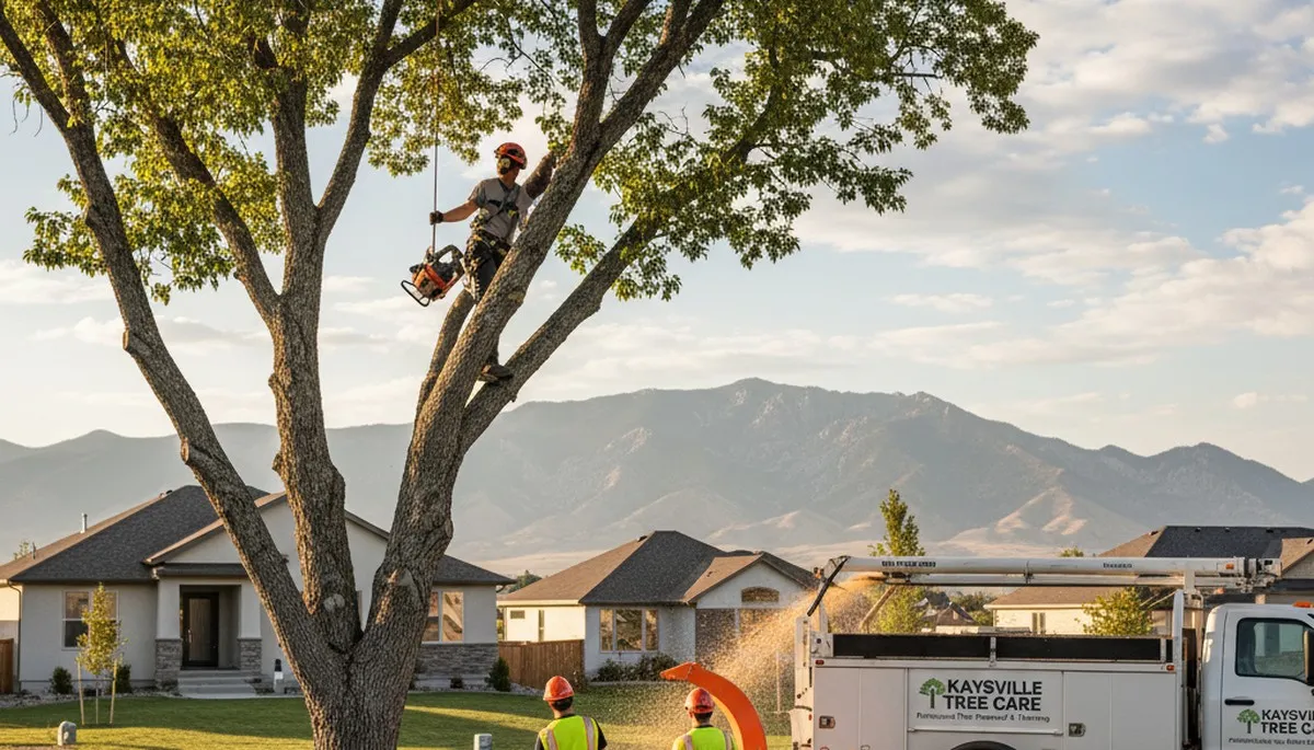 Professional tree removal service in Salt Lake City UT by certified arborists