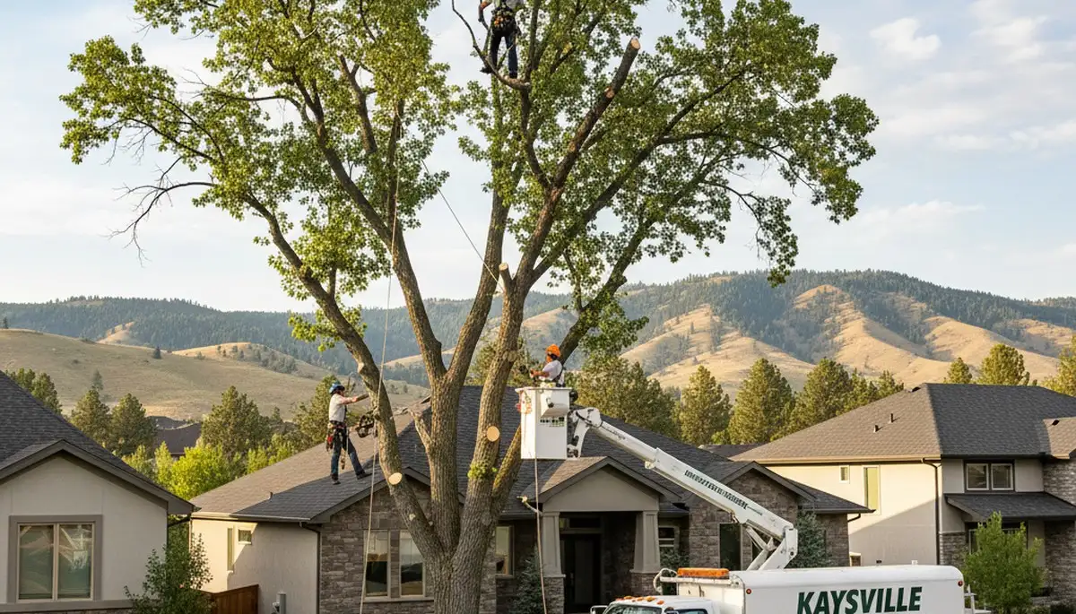 Professional tree removal service in Salt Lake City UT by certified arborists