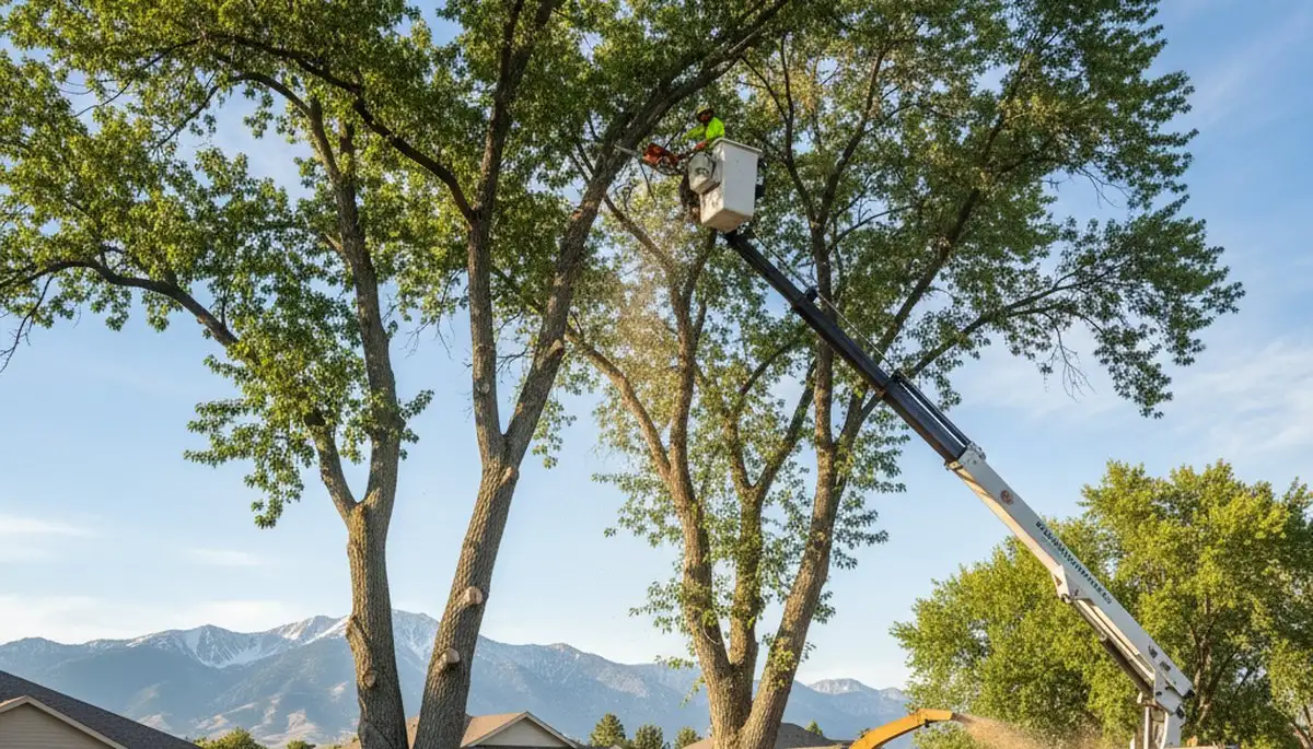 Professional tree removal service in Salt Lake City UT by certified arborists