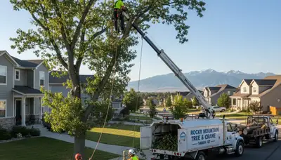 Professional tree removal service in Salt Lake City UT by experienced arborists