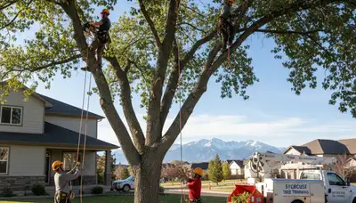 Professional tree removal service in Salt Lake City UT by certified arborists